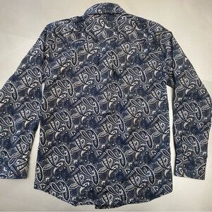 Cinch Kids Black Paisley Button Down Shirt